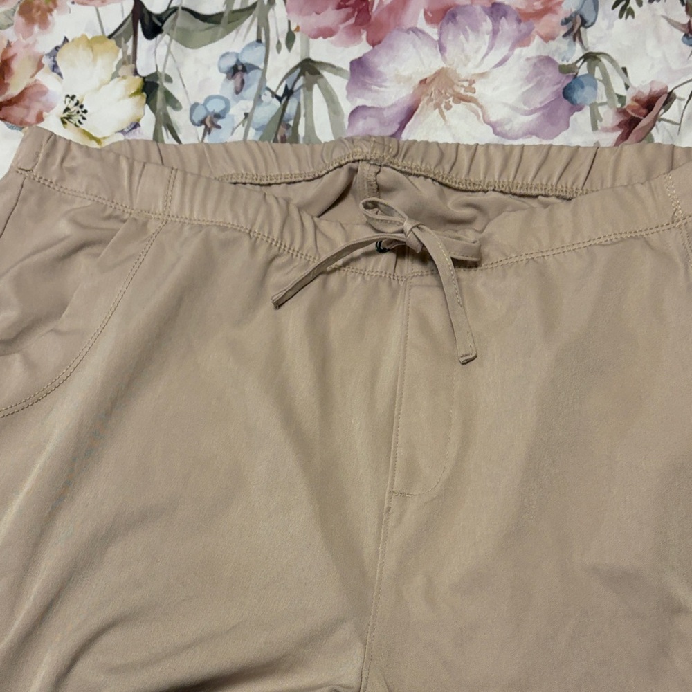 healing hands Drawstring Waist Pants beige scrubs size XLT
